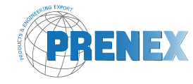 Logo Prenex Products & Engineering Export. Return to home page